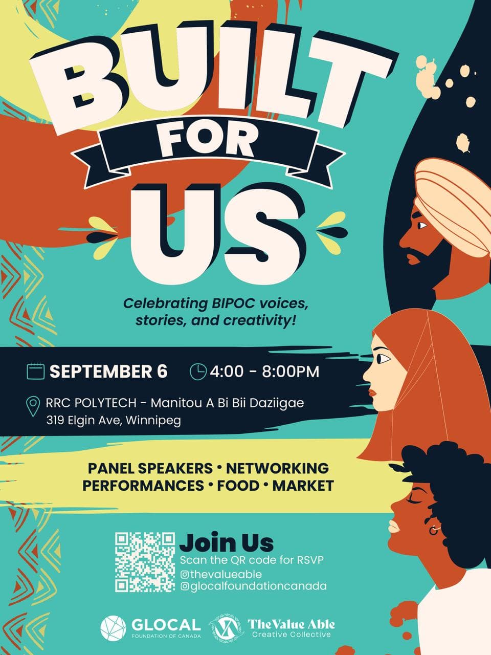 Built for Us - Celebrating BIPOC voices, stories, and creativity